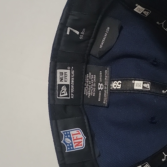 New Era 59Fifty NFL Seattle Seahawks Fitted Hat Size 7. - Picture 2 of 6